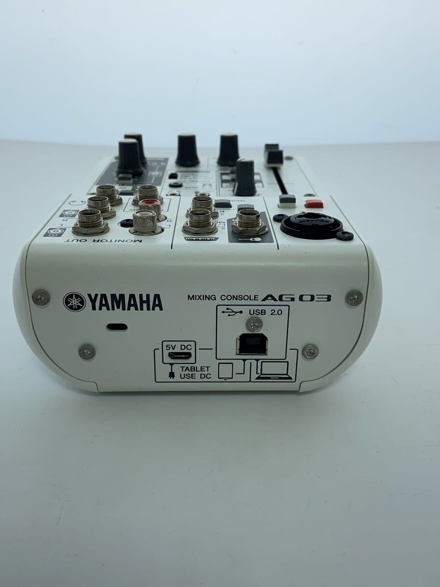 YAMAHA◇AG03 W/ライブストリーミングミキサー/ホワイト YAMAHA◇AG03 W/ライブストリーミングミキサー/ホワイト