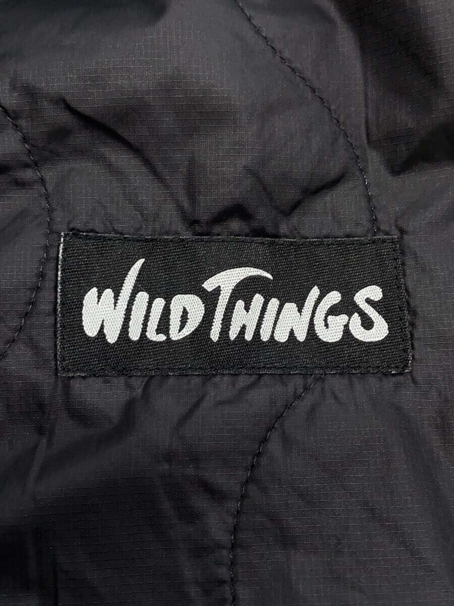 WILDTHINGS◇キルティングジャケット/L/ナイロン/BLK/WT22435-BM WILDTHINGS◇キルティングジャケット/L/ナイロン/BLK/WT22435-BM