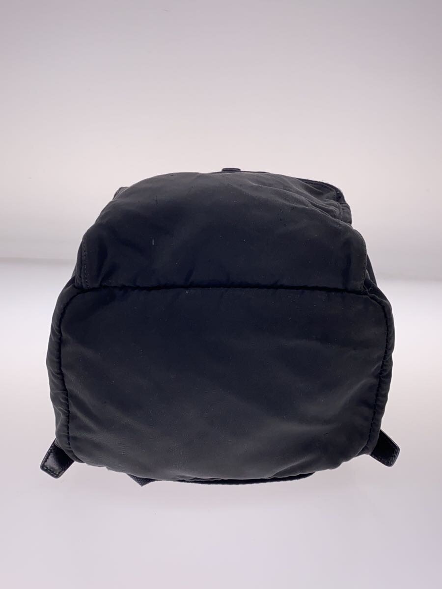 PRADA◇ミニリュック/巾着/ナイロン/BLK/使用感有 - リュック PRADA◇ミニリュック/巾着/ナイロン/BLK/使用感有 - リュック