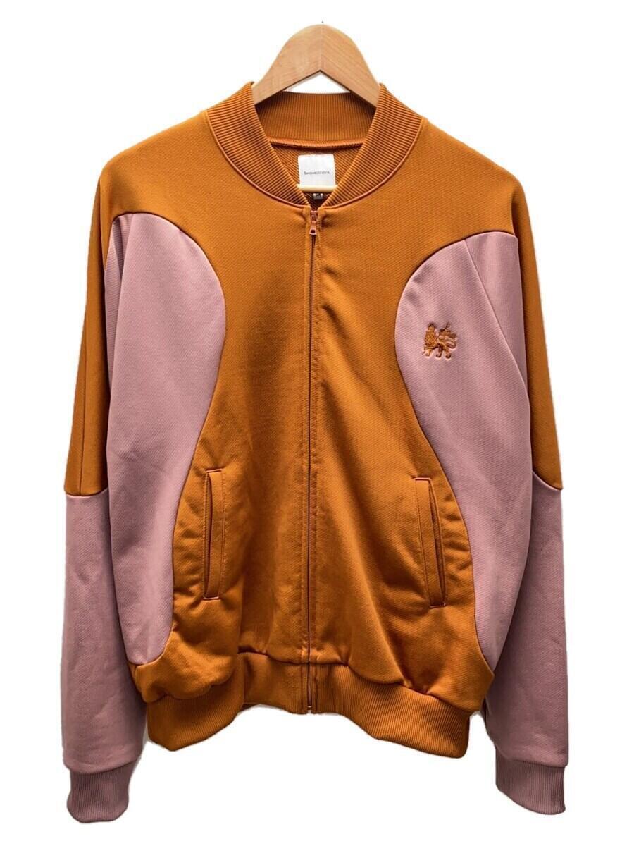タイムセール 半額 Sasquatchfabrix.◆サスクワッチファブリックス/RETRO FUTURE TRACK JACKET/L/ORN/24SS-CSS-003 その他