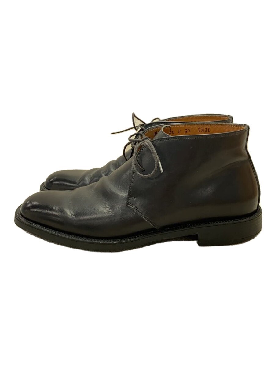 Salvatore Ferragamo◇チャッカブーツ/27cm/BLK/レザー// 一般 Salvatore Ferragamo◇チャッカブーツ/27cm/BLK/レザー// 一般
