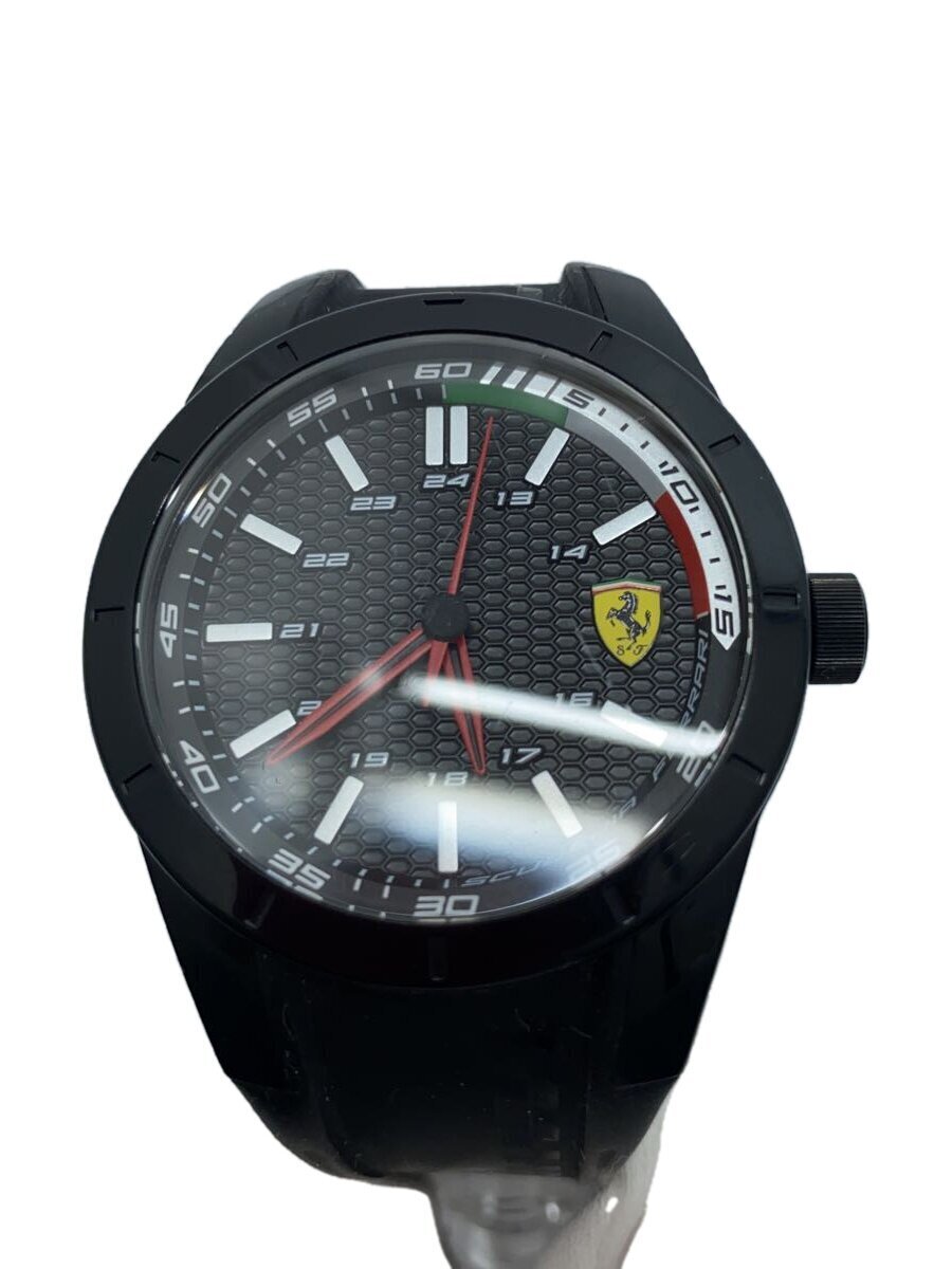 Ferrari◆クォーツ腕時計/アナログ/-/BLK/BLK/SF.27.1.47.0252