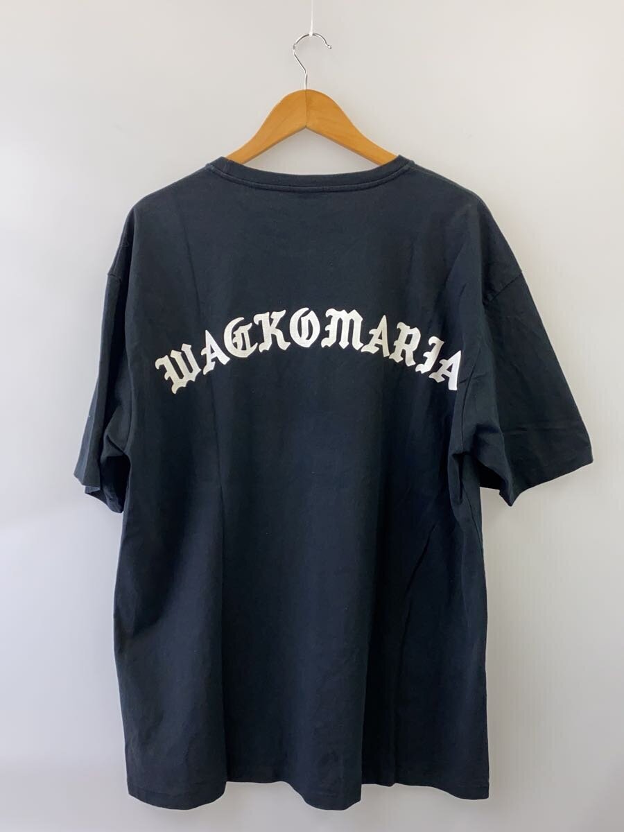 WACKO MARIA ワコマリア Tシャツ・カットソー XL 3300824E0048 WACKO MARIA◇ワコマリア/Tシャツ/XL/コットン/BLK