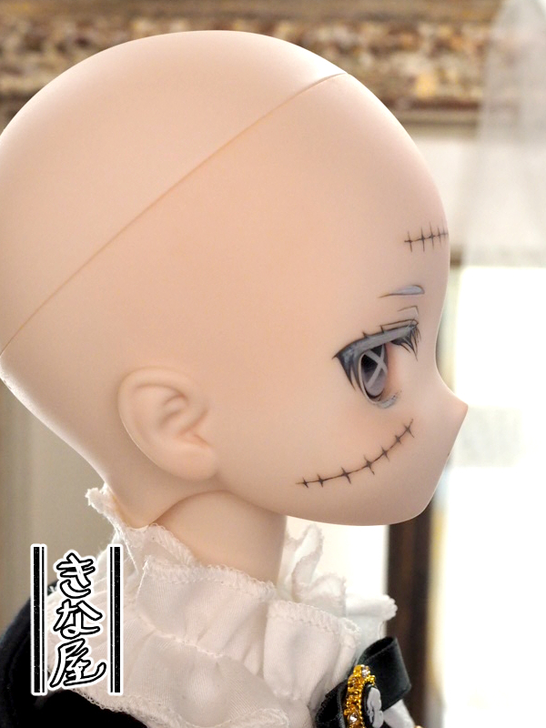 きな屋】DDH-29 カスタムヘッド (セミホワイト肌)+アイ+あたま きな屋】DDH-29 カスタムヘッド (セミホワイト肌)+アイ+あたま