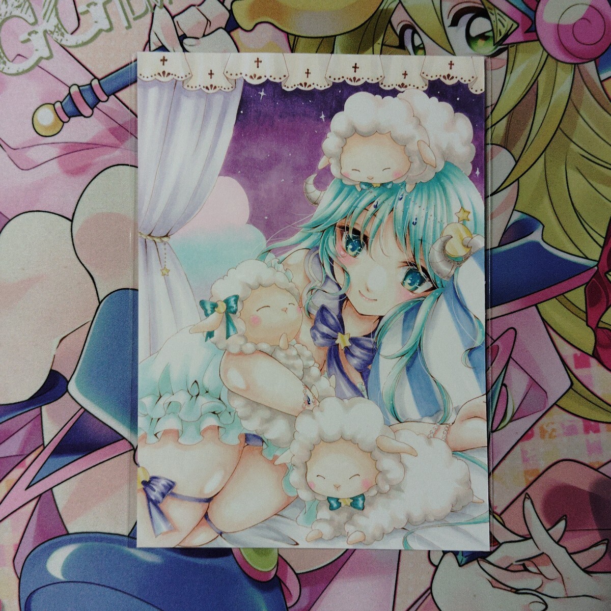 夢の中へ☆オリジナル☆Ａ５サイズ☆手描きイラスト