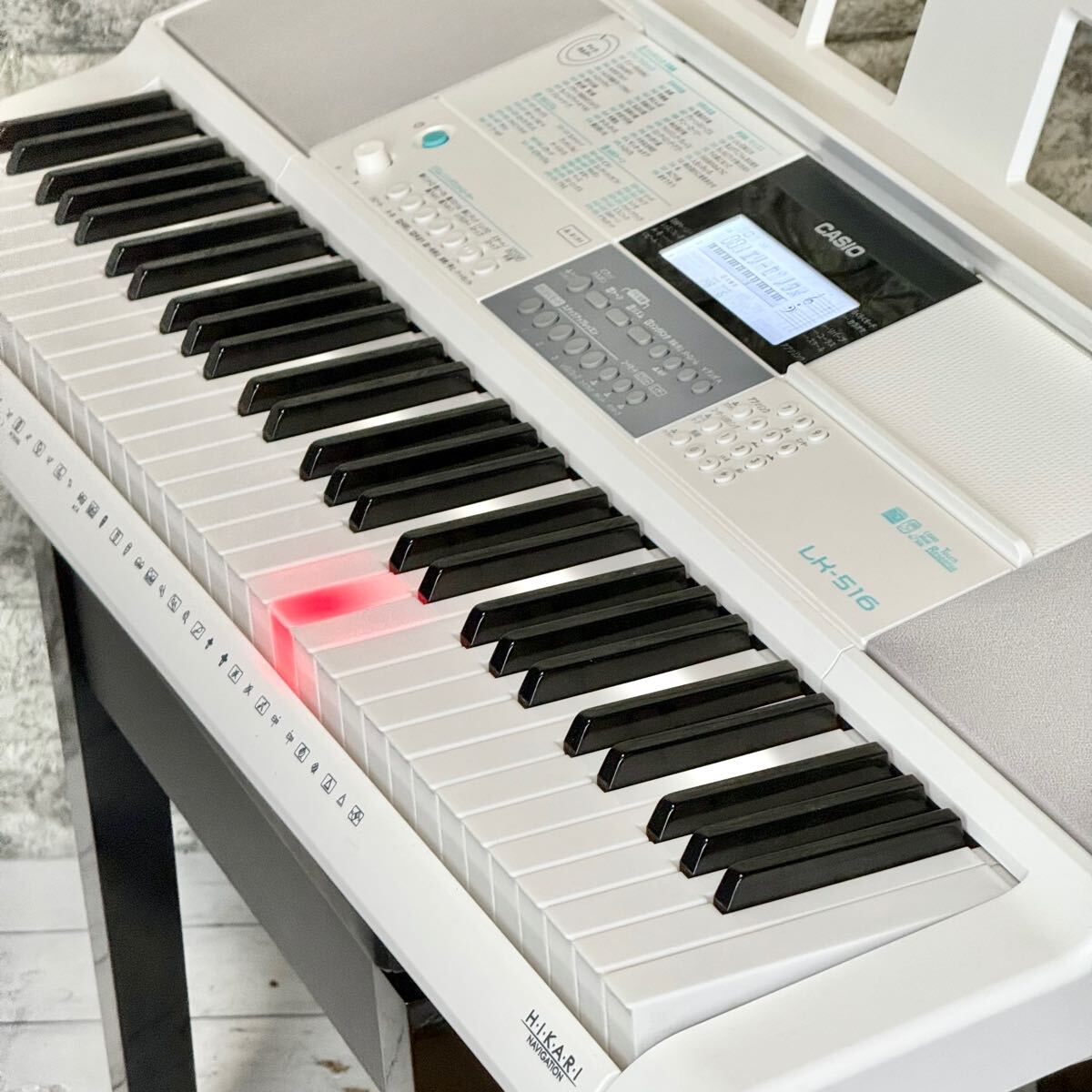 引取】カシオ キーボート 電子ピアノ 2019年 光ナビゲーション 引取】カシオ キーボート 電子ピアノ 2019年 光ナビゲーション
