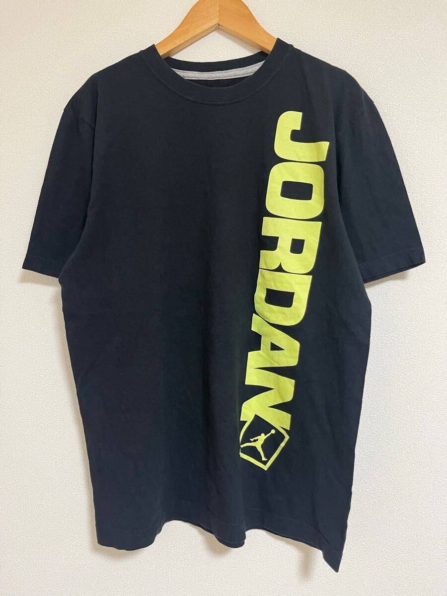 NIKE JORDAN ナイキ ジョーダン jumpman ロゴ　プリント 半袖Tシャツ　メンズM 【良品綺麗】_画像1