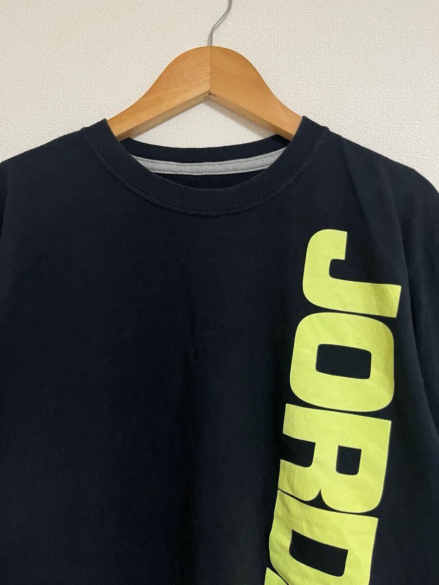 NIKE JORDAN ナイキ ジョーダン jumpman ロゴ　プリント 半袖Tシャツ　メンズM 【良品綺麗】_画像2