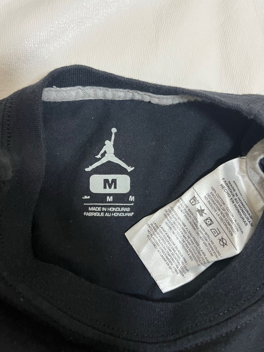 NIKE JORDAN ナイキ ジョーダン jumpman ロゴ　プリント 半袖Tシャツ　メンズM 【良品綺麗】_画像7