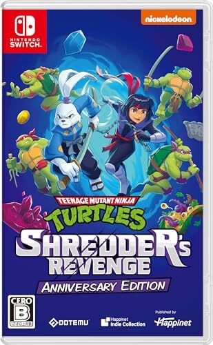 ミュータント タートルズ：シュレッダーの復讐 アニバーサリーエディション -Switch