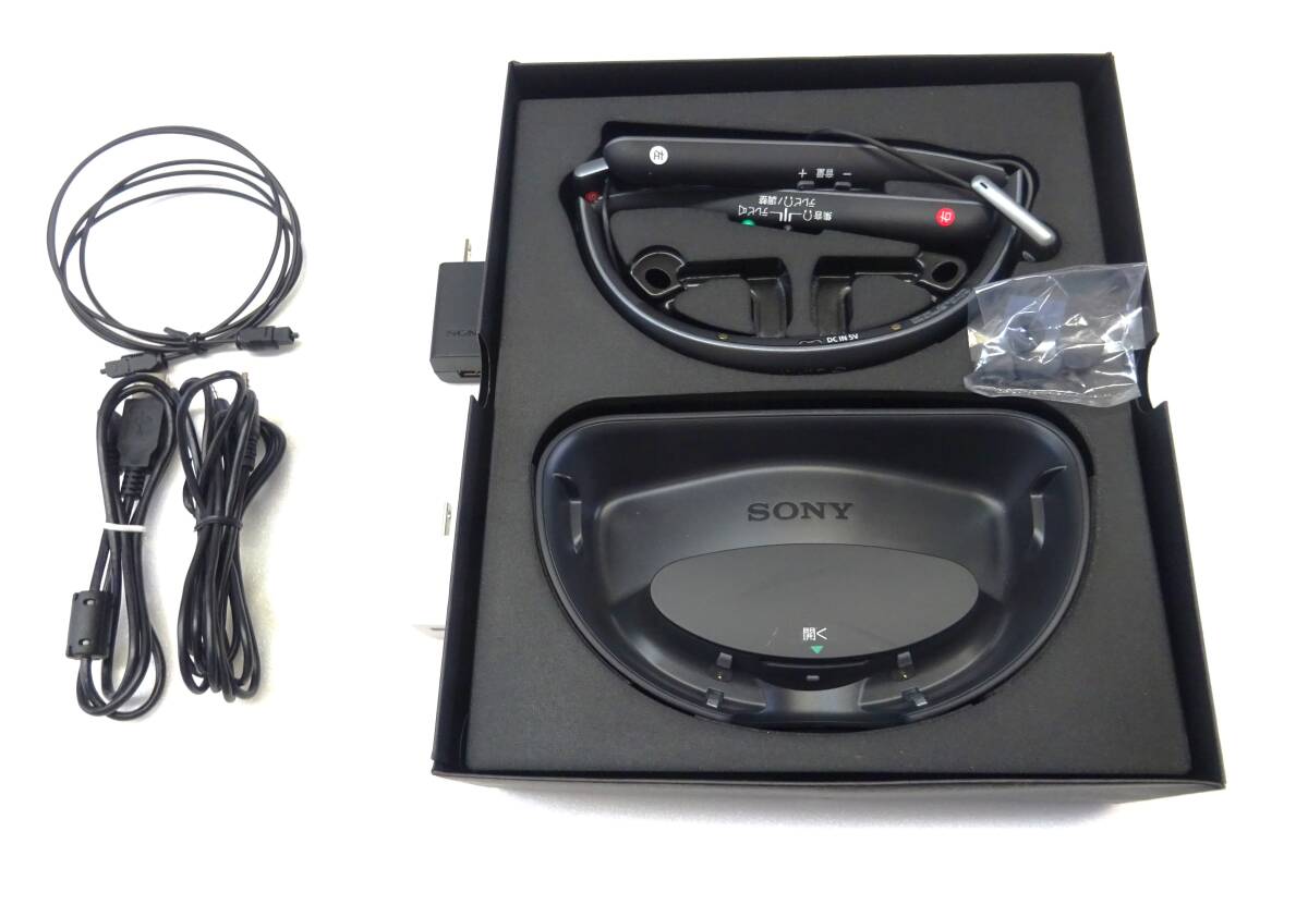 ソニー 首掛け集音器 SMR-10 ワイヤレスタイプ 折りたたみ可能 イヤホン型 最大24時(shí)間 オートシーンセレクト マイボイスキャンセリング搭載