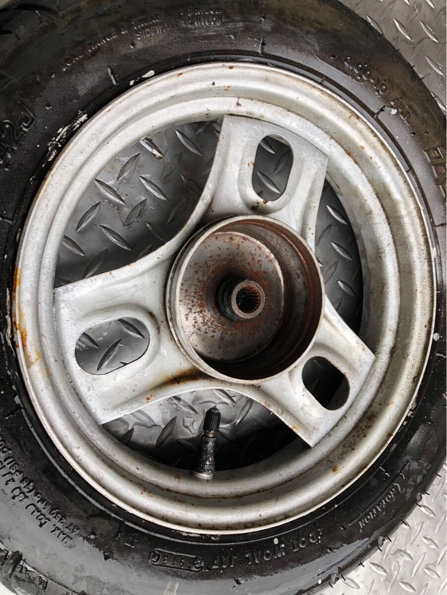 55993# Honda Super Dio AF27 (238 number pcs ~) rear wheel AF18 AF34