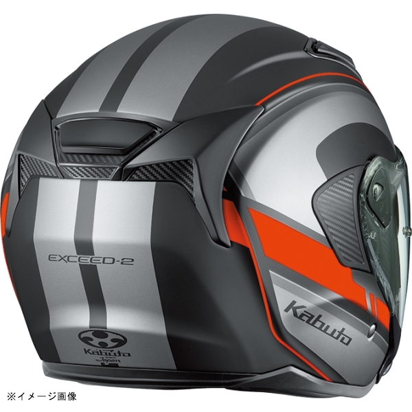  наличие есть KABUTO( Kabuto ) шлем EXCEED-2 RIDGE Exceed *2 гребень цвет : белый черный размер :XL(61-62cm)