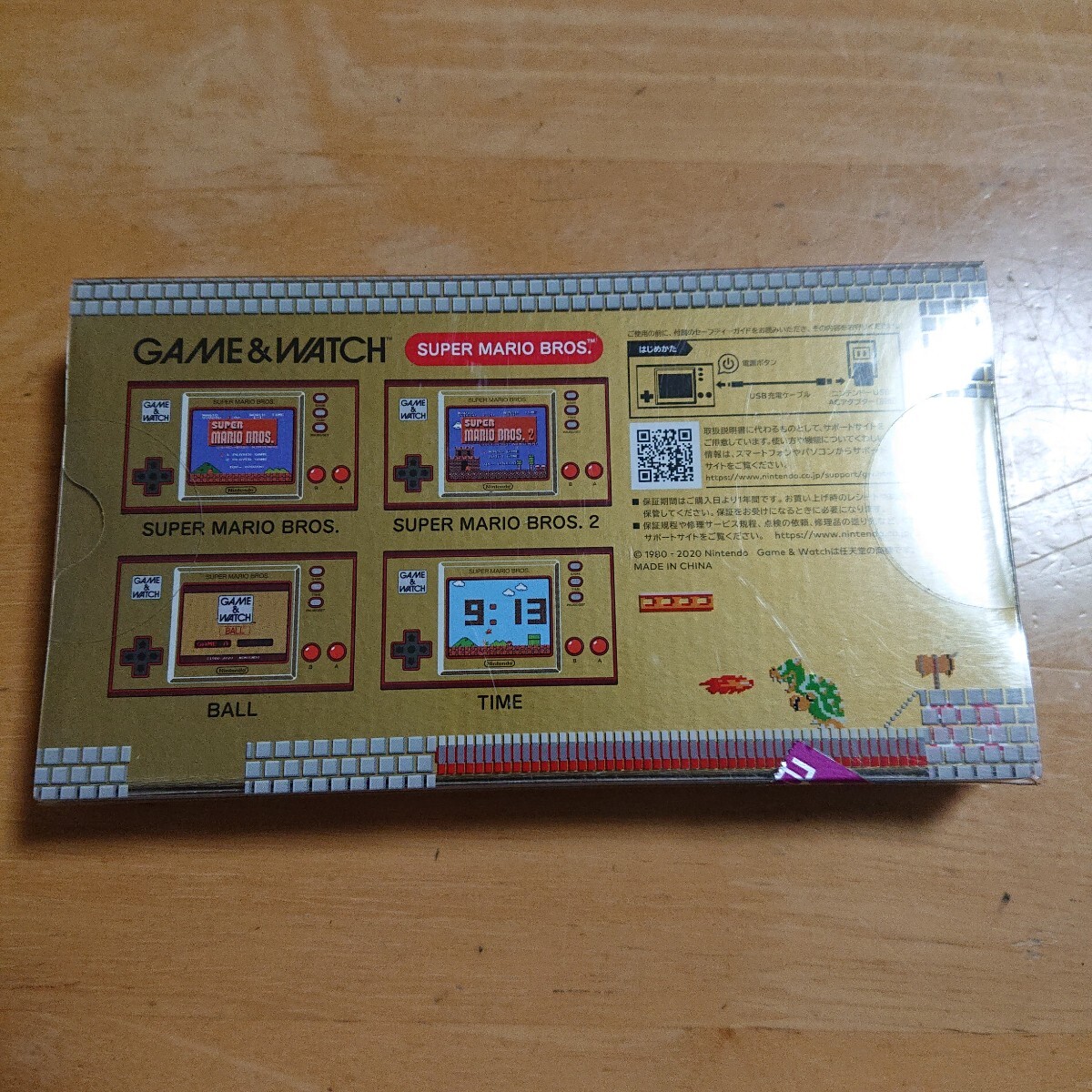 игра & часы Super Mario Brothers 