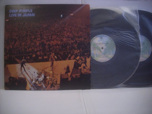 ● ダブルジャケ 2LP ディープ?パープル / ライヴ?イン?ジャパン DEEP PURPLE LIVE IN JAPAN 1972年 P-5506～7W ◇r60107