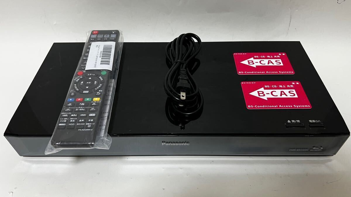 【15年☆動作確認済み】Panasonic DIGA DMR-BRX4000 パナソニック ディーガ レコーダー 7チューナー No.1622