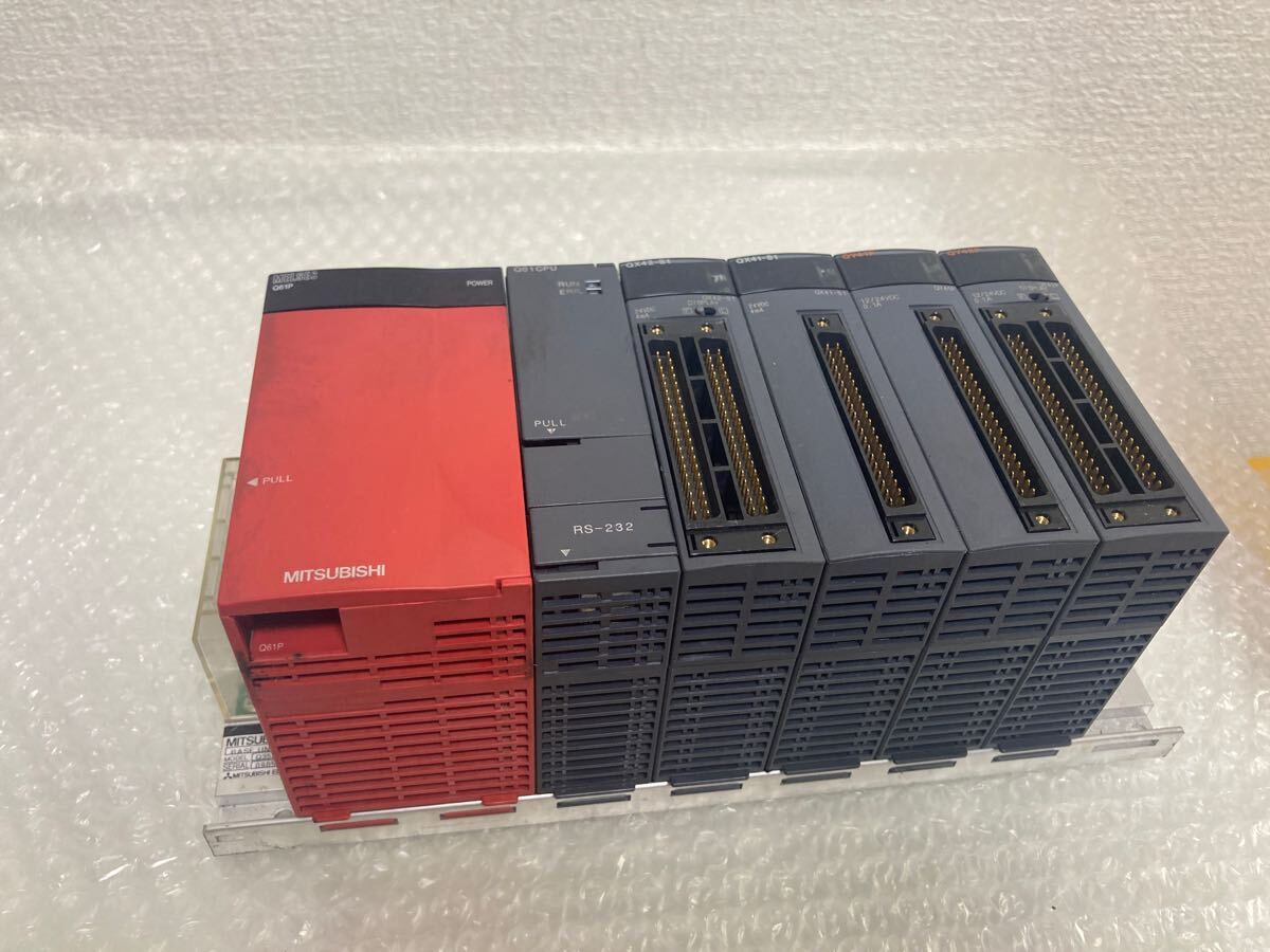 三菱シーケンサ Q35B /Q01CPU/Q61P/QX42-S1/QX41-S1/QY41P/QY42P 三菱シーケンサ Q35B /Q01CPU/Q61P/QX42-S1/QX41-S1/QY41P/QY42P