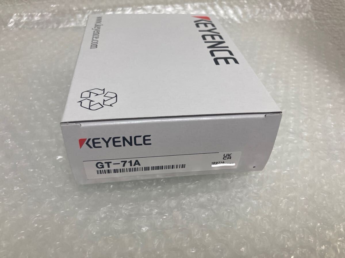 新品未開封2024年製KEYENCE キーエンスGT-71A正規品動作保証3/5 1002-1