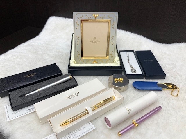 ☆MIKIMOTO ミキモト 未使用品(1点Used) パール ボールペン ミラー フォトスタンド 他 いろいろ まとめ☆