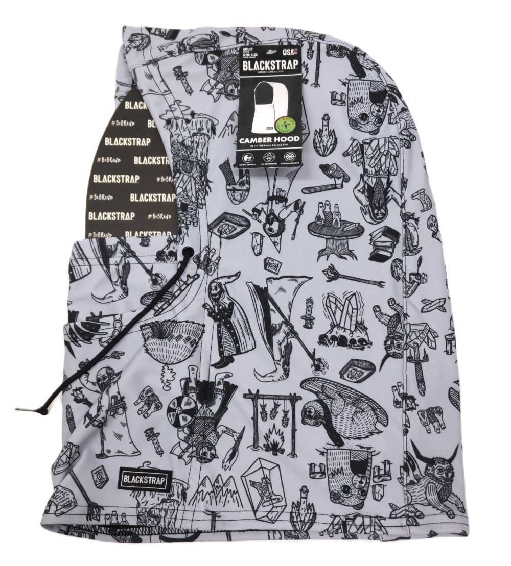 25BLACKSTRAP CAMBER HOOD ArtistExclusive Michael Hsiung-Wizardry 大人用ONEサイズ/XL 定価￥9900 ヘルメットの上から被せますBlaclava