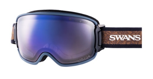 25SWANS RIDGELINE MDH-CU-LG SBLU Ultra調光ライトパープル×アイスミラー/可視光線透過率：17～35% 　定価￥35200　眼鏡対応フレーム