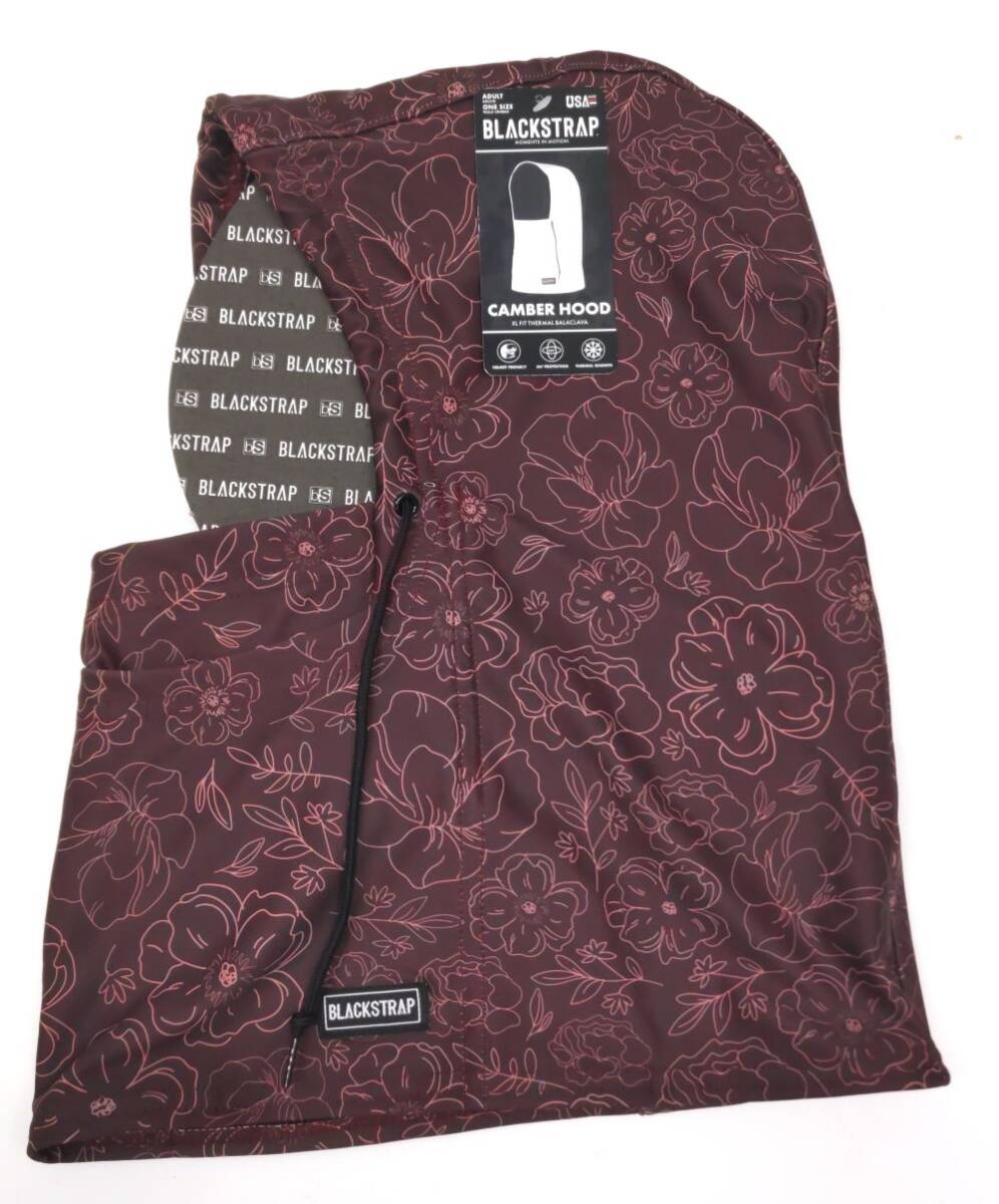 25BLACKSTRAP　CAMBER HOOD Color:Drawn Boysen 　サイズ：大人用ONEサイズ/XL　定価￥9900　ヘルメットの上からかぶせるバラクラバです