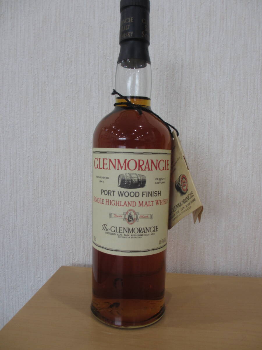 【未開栓　古酒】グレンモーレンジ　ポートウッドフィニッシュ　Glenmorangie　Port wood　SINGLE　HILAND　MALT　700ｍｌ46.5％