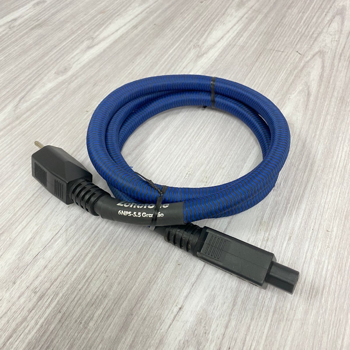 ◇931 中古品(+) Zonotone ゾノトーン 電源ケーブル 6NPS-5.5 Grandio 約1.6ｍ