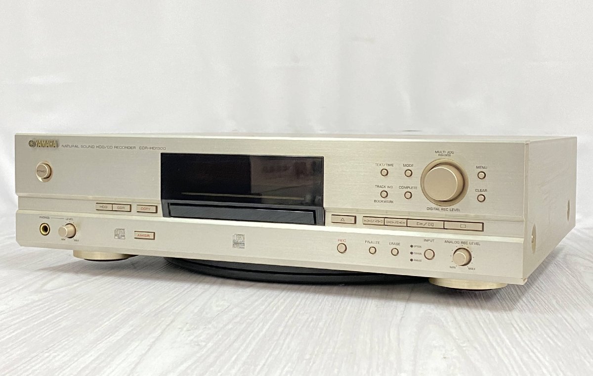 ◇1029 ジャンク品 YAMAHA ヤマハ CDデッキ CDR-HD1300