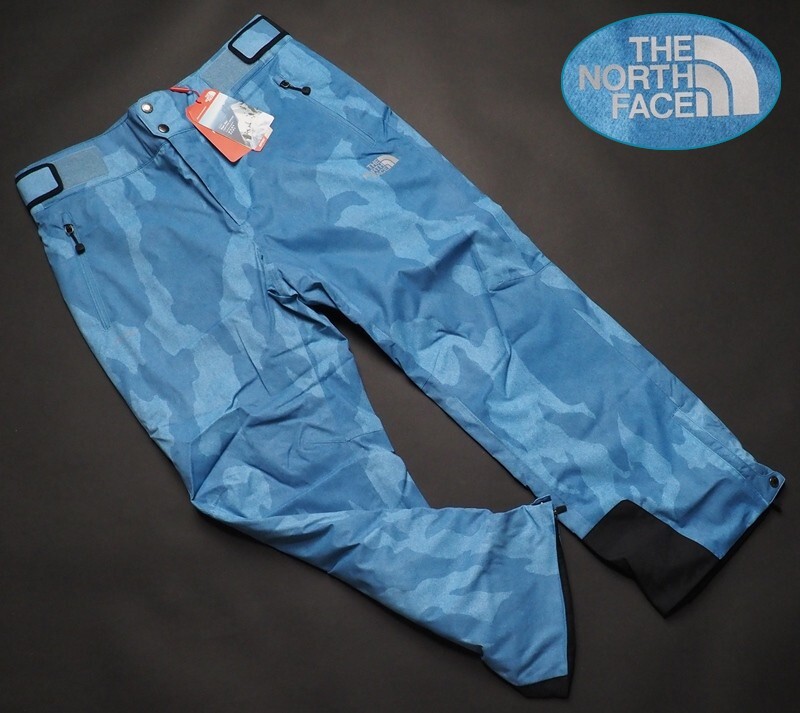 新品正規(guī)25000円 ノースフェイス DWR撥水 DRYVENT防水?透濕 中綿入り WHISTLER スノーボード/スキー パンツW90インディゴ(IND) 直営店購入