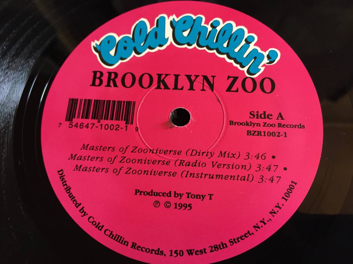 ★Brooklyn Zoo / Masters Of Zooniverse 12EP ★Qsok2★ Cold Chillin' BZR1002-1