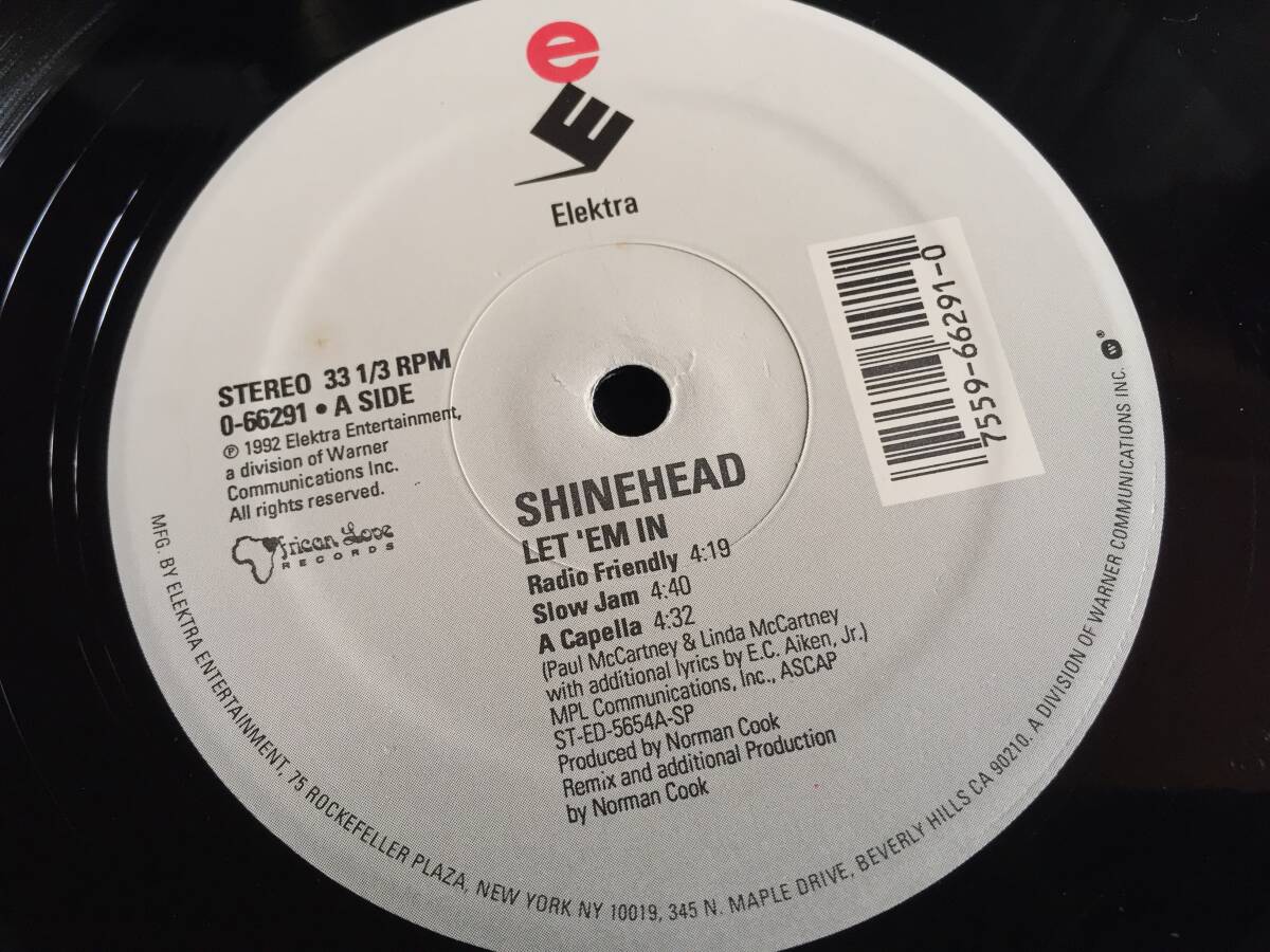 ★Shinehead / Let 'Em In 12EP ★Qsok3★ Elektra 0-66291