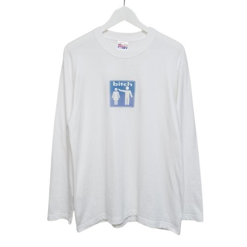 即決 M 90s bitch skateboards ビッチ スケートボード ロンT 即決 M 90s bitch skateboards ビッチ スケートボード ロンT