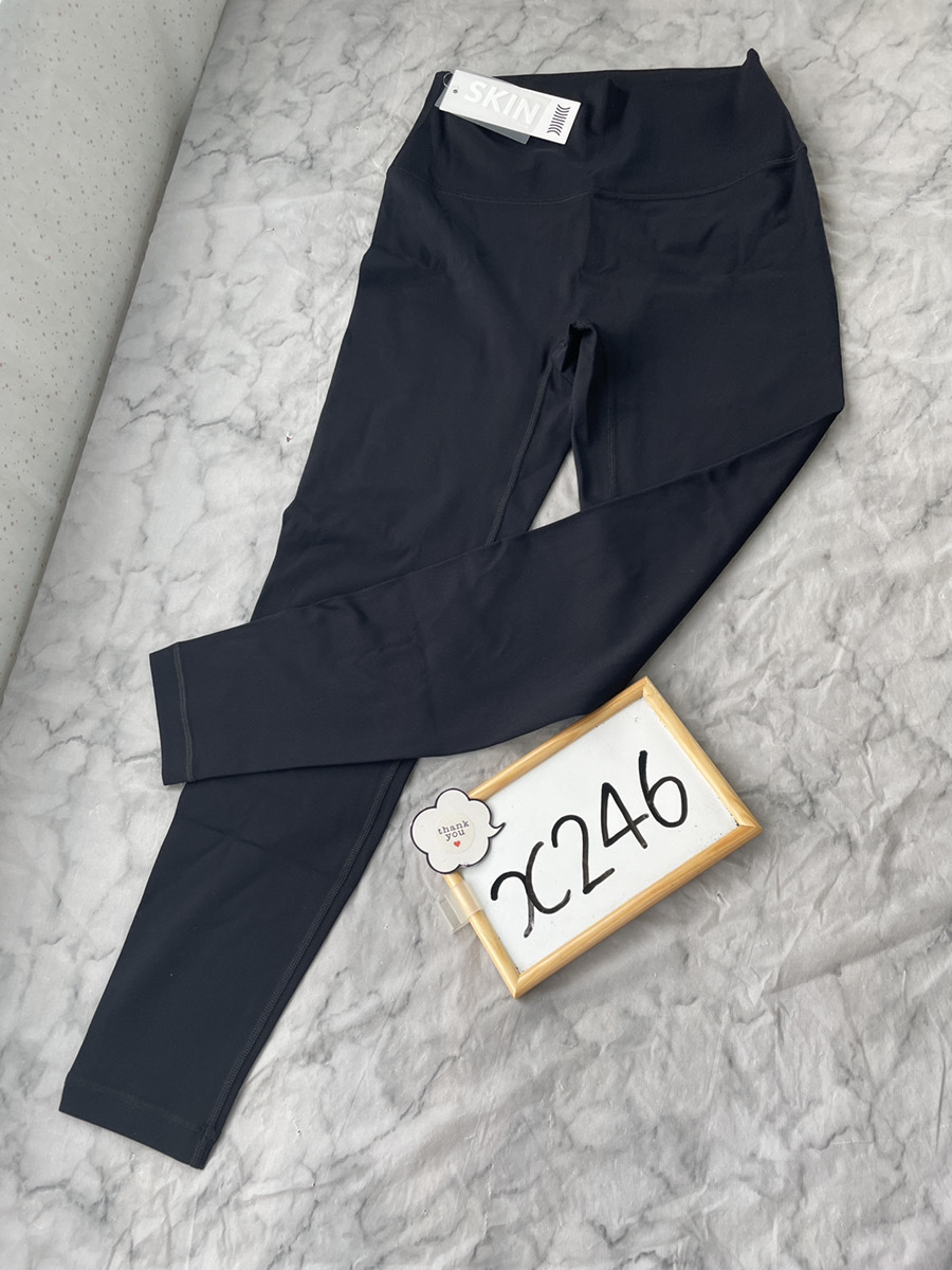 [IRCOLVE] ヨガパンツ レディース Skin シリーズ ヨガレギンス レディース ヨガウェア スポーツタイツ 9分丈 コットン 美尻 吸汗速乾 L