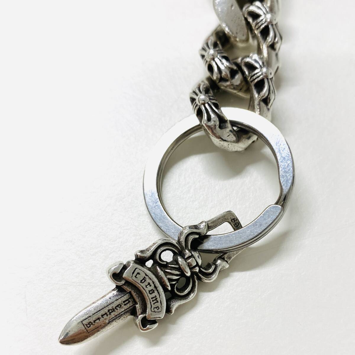 CHROME HEARTS Key Chain クロムハーツ ファンシーリンク キー CHROME HEARTS Key Chain クロムハーツ ファンシーリンク キー