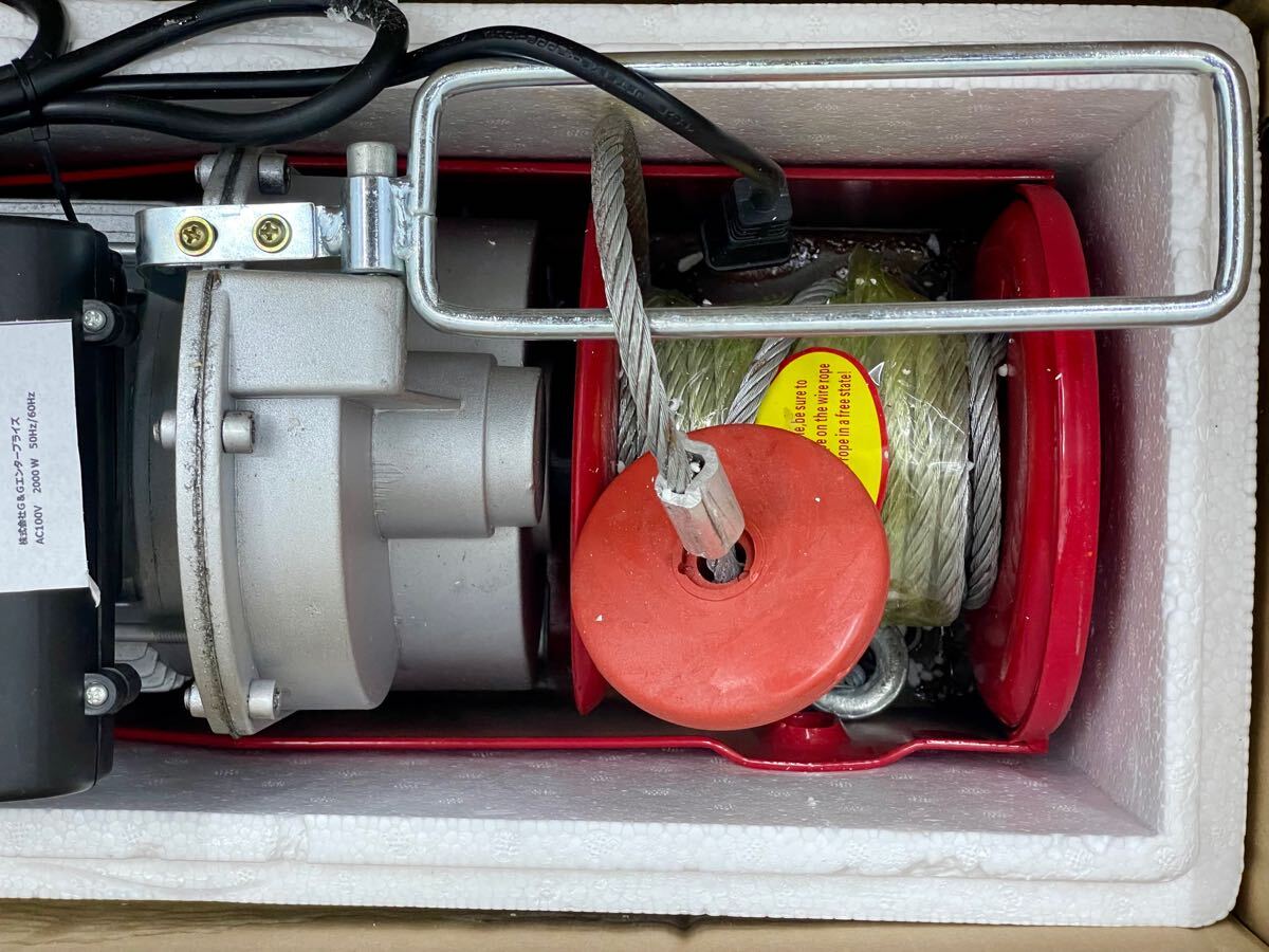 未使用□MICRO ELECTRIC ROPE HOIST マイクロ電動ロープホイスト 未使用□MICRO ELECTRIC ROPE HOIST マイクロ電動ロープホイスト