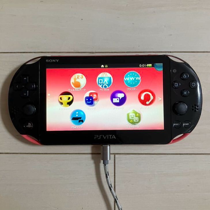 SONY PSVITA PCH-2000 ZA15 1GB 本体 wifi 初期化 ピーエス ビータ ヴィータ プレイステーション PlayStation ソニー ジャンク 送料無料