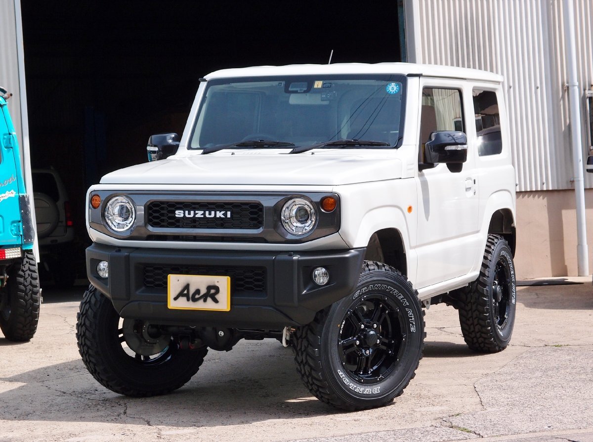 ACR　ステンメッシュブレーキホース100mmロング一臺(tái)分セット　ジムニーJB64W用　日本制