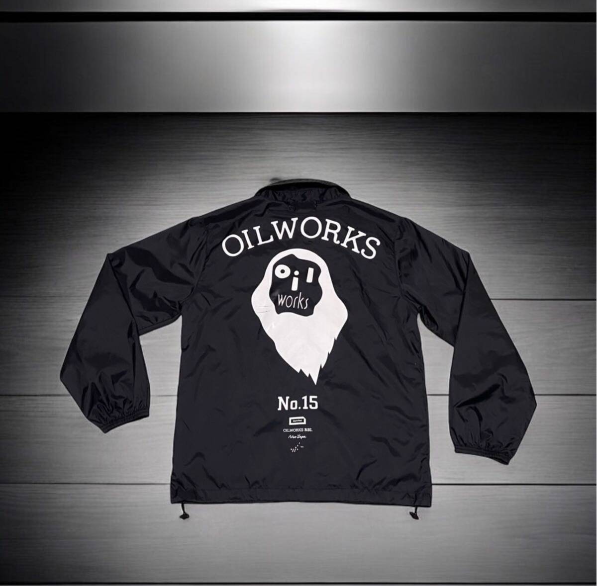 OIL WORKS オイルワークス　ナイロン　コーチジャケット★Sサイズ★