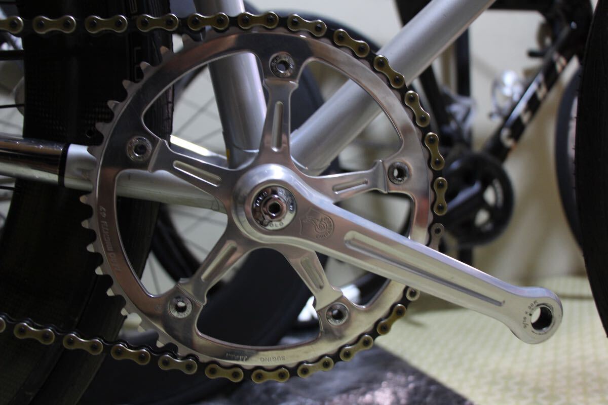レア カンパニョーロ CAMPAGNOLO レコード NJS ピスタ ピスト レア カンパニョーロ CAMPAGNOLO レコード NJS ピスタ ピスト