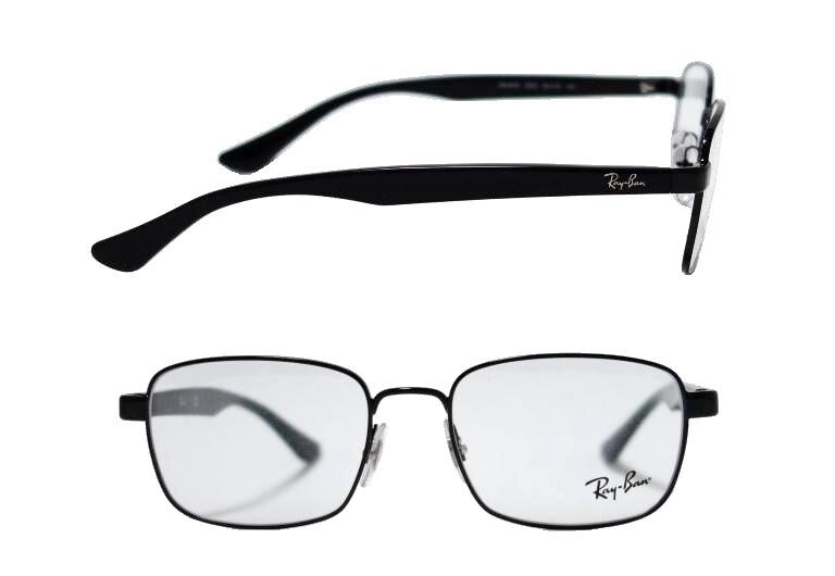 【Ray-Ban】レイバン　メガネフレーム　伊達(dá)クリアレンズ加工無料　RX6445　2509　ブラック　國內(nèi)正規(guī)品