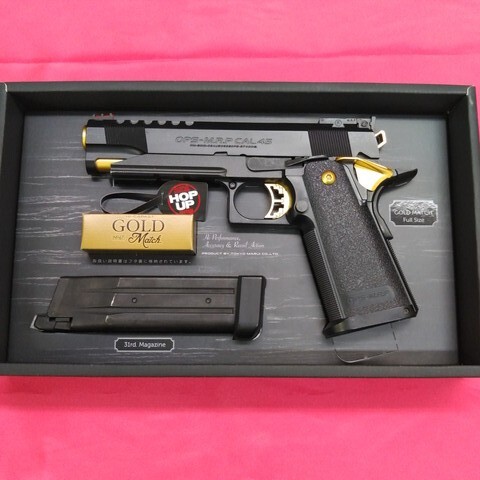 【中古現状品】東京マルイ ハイキャパ 5.1 ゴールドマッチ ガスブローバック