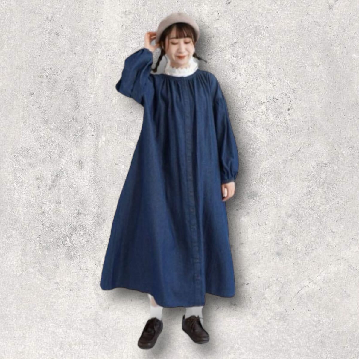 1423 美品 Samansa Mos2 SM2 サマンサモスモス 前後着デニム 1423 美品 Samansa Mos2 SM2 サマンサモスモス 前後着デニム
