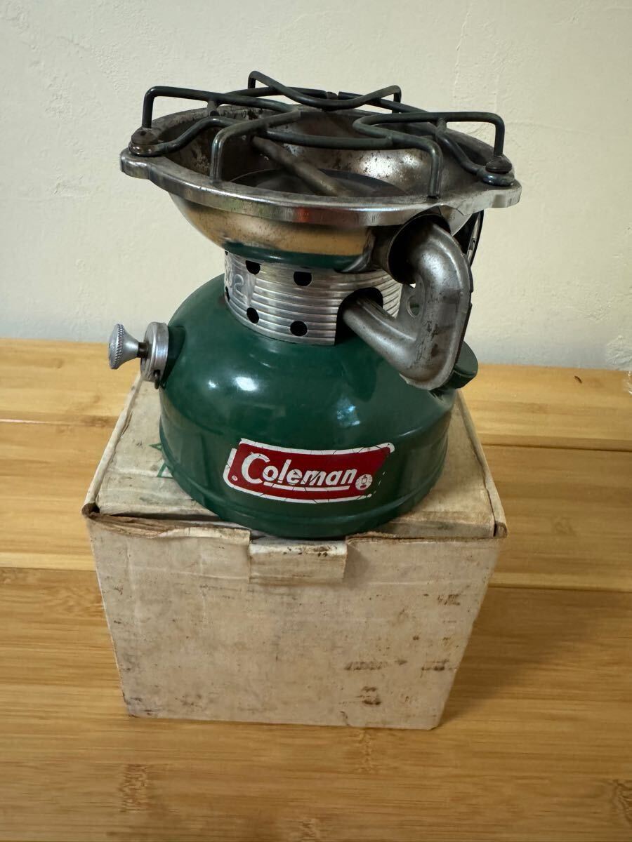 送料無料　コールマン 502 1980年11月　シングルバーナー ビンテージ USA キャンプ キャンプストーブ ストーブ Coleman