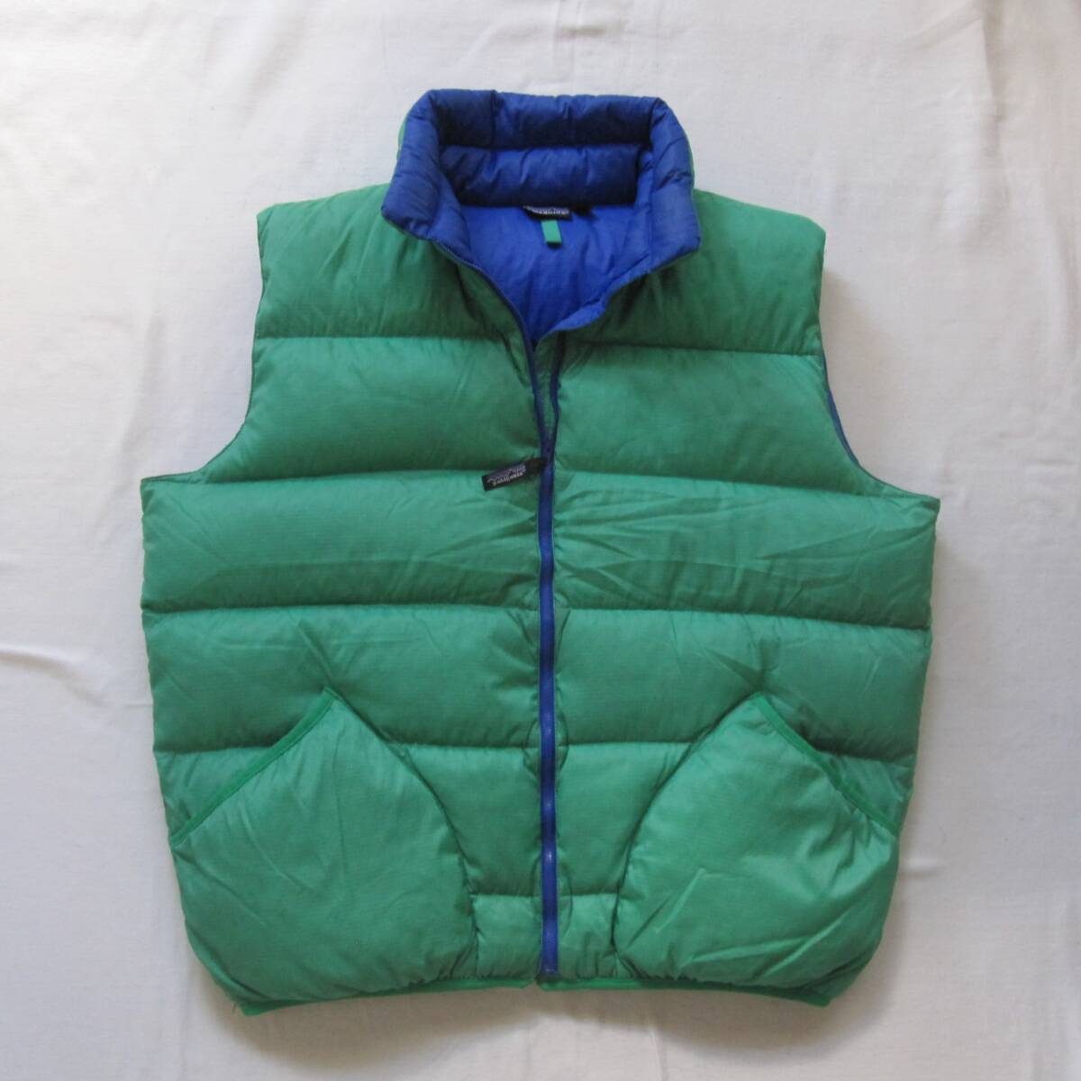 【逸品】 ☆80s グースダウン ダウンベスト（XL）/ パタゴニア ナイロン