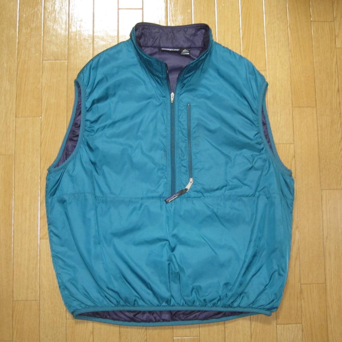 ☆ パタゴニア 好都合 シェルドシンチラ ベスト (XL) 黒 1990s ☆ パタゴニア 好都合 シェルドシンチラ ベスト (XL) 黒 1990s