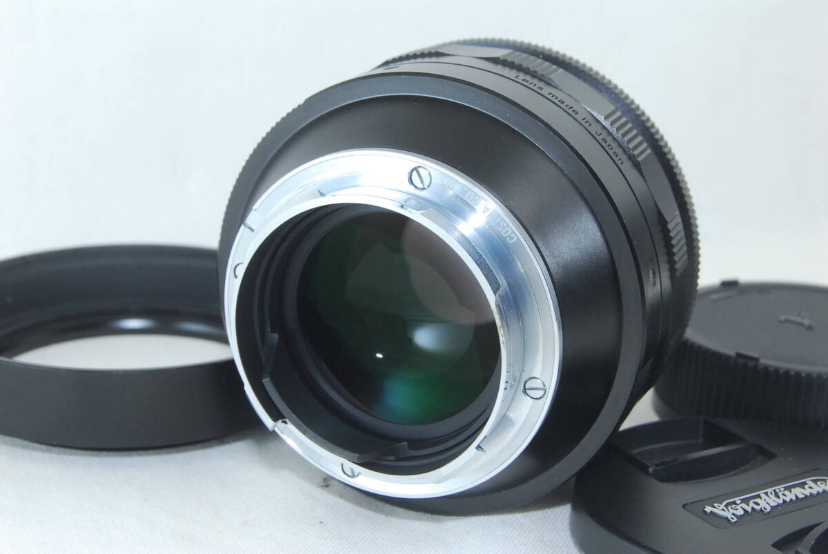 Voigtlander Nokton 50mm F1.1 VM Camera Lens with Filter and Voigtlander Nokton 50mm F1.1 VM Camera Lens with Filter and