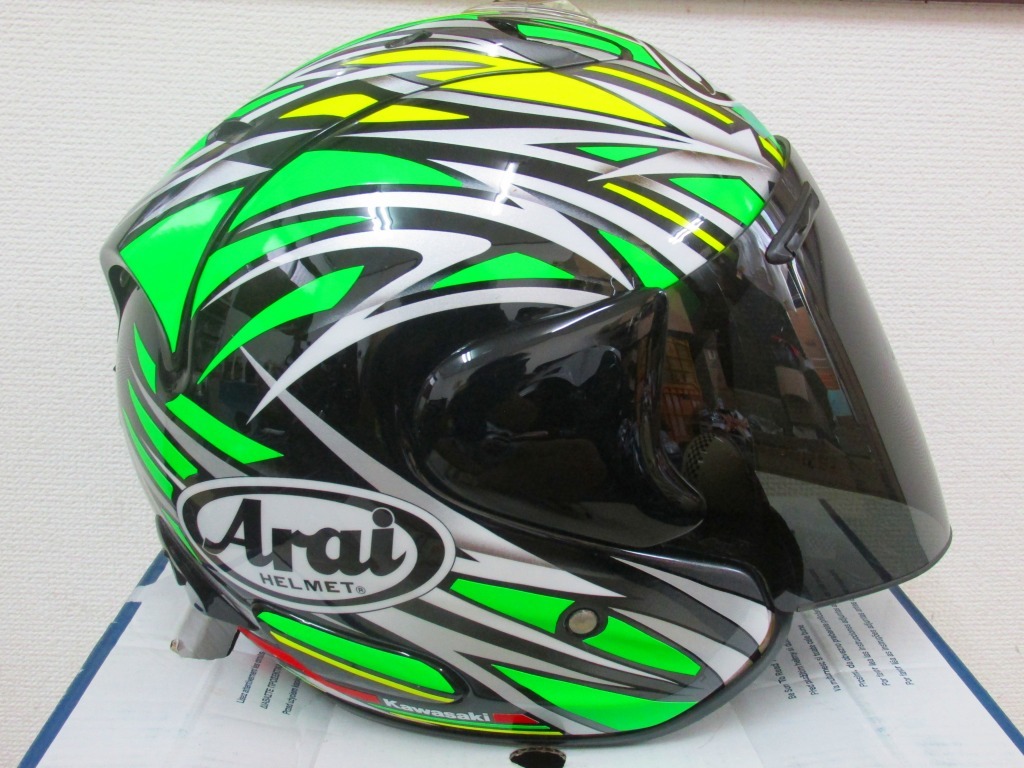 ζ【送料無料】Arai アライ SZ-RamⅢ STELLA ステラ Kawasaki 59 ζ【送料無料】Arai アライ SZ-RamⅢ STELLA ステラ Kawasaki 59