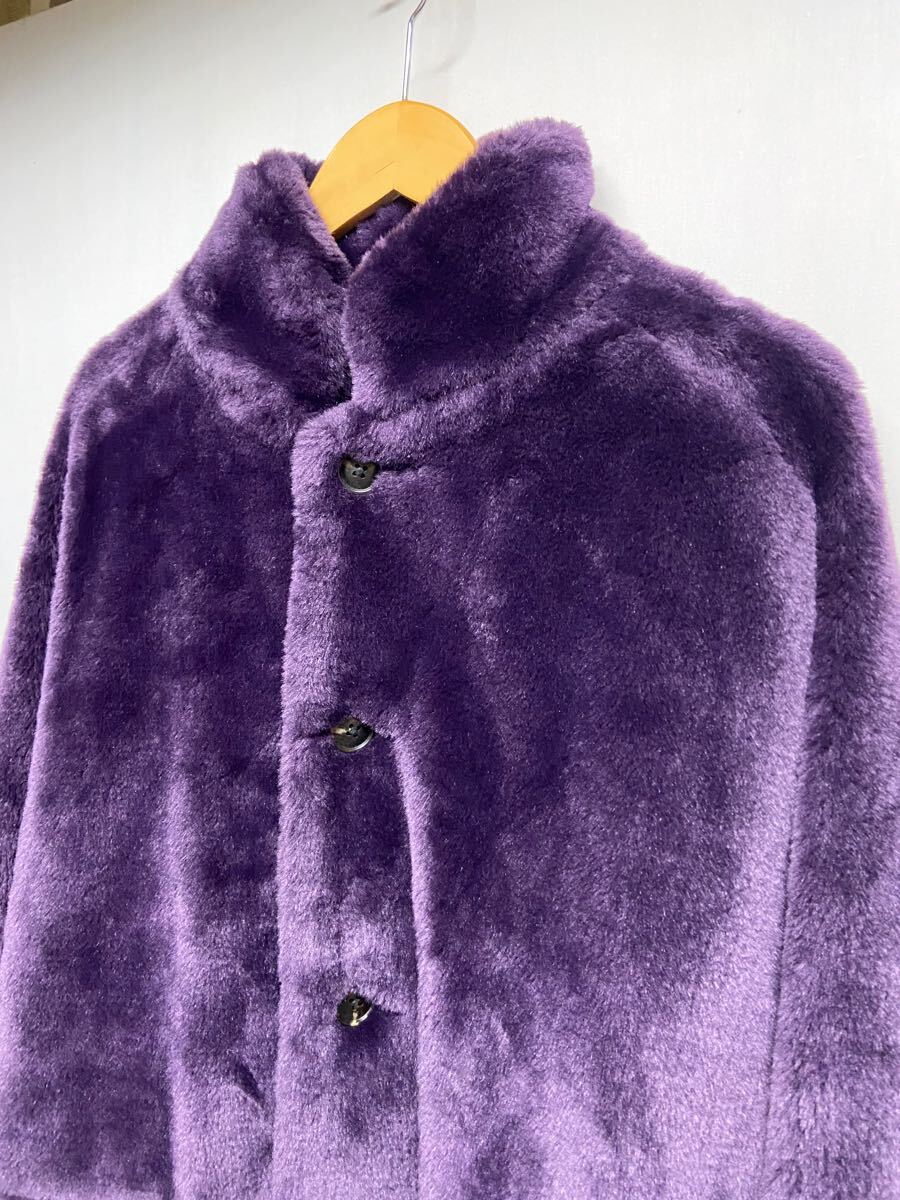 [Needles Needles ] JO165 20AW S.C. Car Coat-Faux Fur меховое пальто внешний полиэстер лиловый S 2410oki k