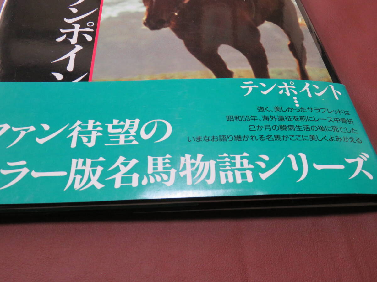 優駿BOOKS　テンポイント　帯付　1991年初版　写真集 難あり